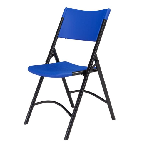 Blow Molded Chair Blue - 4 Pack