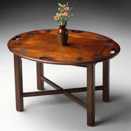 BUTLER SPECIALTY  Butler Table In Plantation Cherry Finish