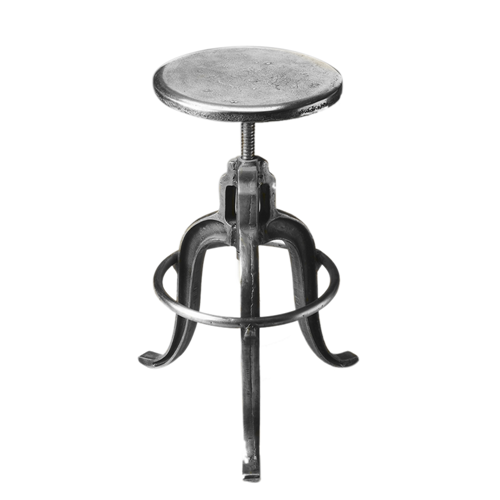 BUTLER SPECIALTY Butler Modern Round Table - Silver