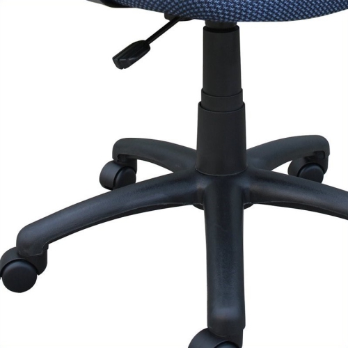 Boss Office Products DX Posture Office Chair with Adjustable Arms in Blue