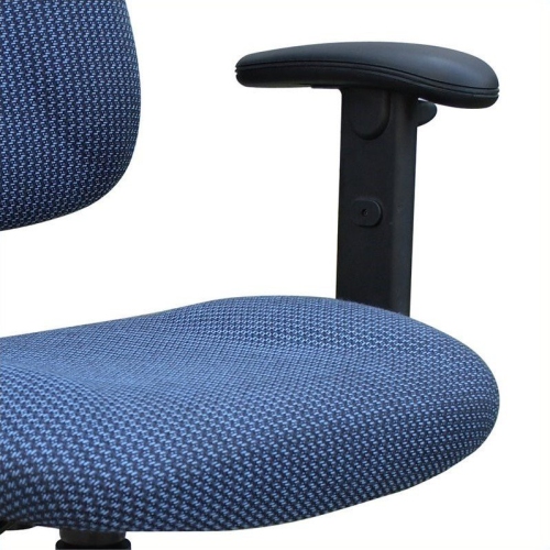 Boss Office Products DX Posture Office Chair with Adjustable Arms in Blue