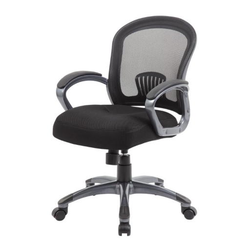 BOSS OFFICE PRODUCTS Boss Office Ergonomic Mesh Task Chair In Black