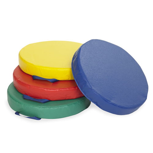 SoftZone 4-Piece Round Carry Me Cushion - Assorted