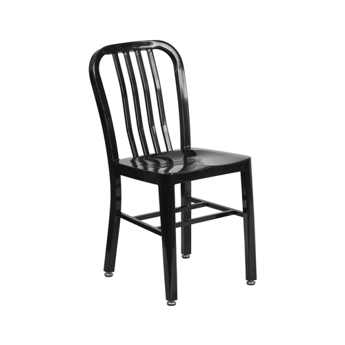 FLASH FURNITURE  Metal Indoor-Outdoor Stool Chair - In Black I have the same for my island counter height indoors 