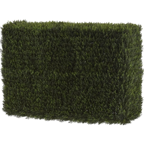 NEARLY NATURAL  Artificial Decorative Cedar Hedge - Indoor/outdoor