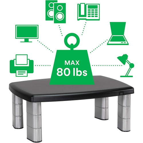3M Adjustable Monitor Stand