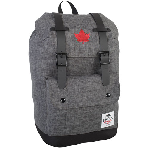 Roots 73 15.6&quot; Laptop Day Backpack - Blue Denim : Backpacks - Best Buy Canada