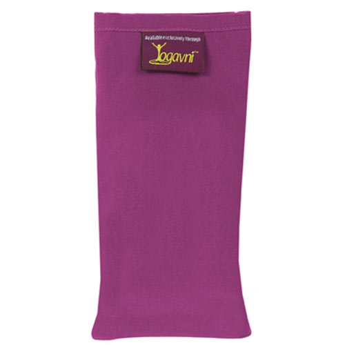 Yogavni Lavender Scented Deluxe Spa Soothing Silk Yoga Eye Pillow