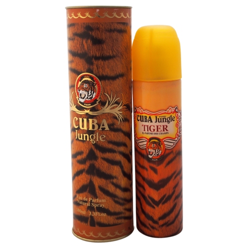 CUBA JUNGLE TIGER by Fragluxe Eau De Parfum Spray 3.4 oz 100ml