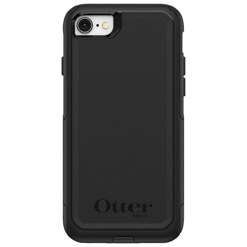 OtterBox Commuter Fitted Hard Shell Case for iPhone SE/8/7 - Black