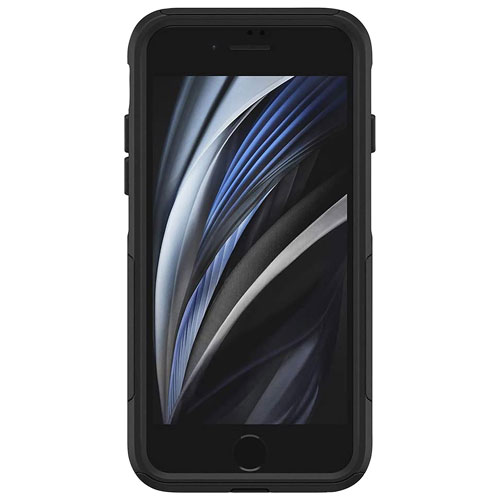 OtterBox Commuter Fitted Hard Shell Case for iPhone SE (3rd/2nd Gen)/8/7 - Black