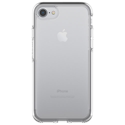OtterBox Symmetry Fitted Hard Shell Case for iPhone SE/8/7 - Clear