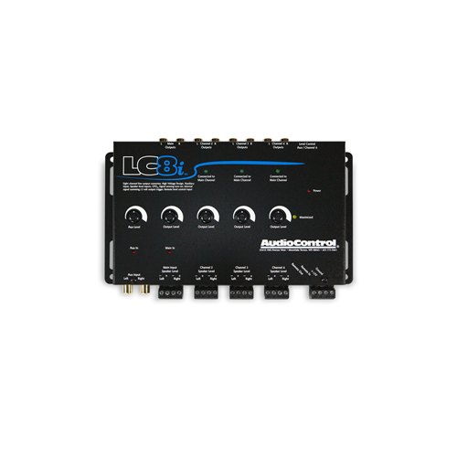 AudioControl LC8i - 8 Channel Line Output Converter with Auxiliary Input