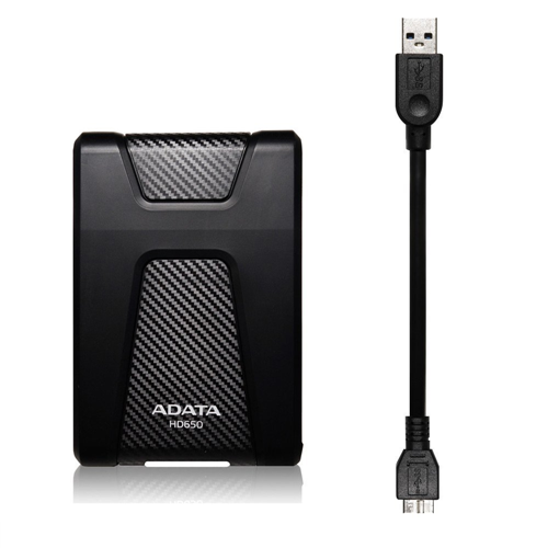 ADATA 1TB 2.5" USB 3.0 Portable External Hard Drive For Mac - Black