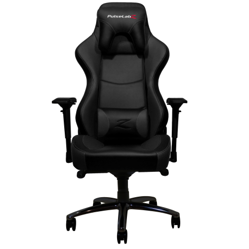 Pulselabz Guardian Series - Office Gaming Chair, Comfortable, Ergonomic, High Back, Racing Style, Leather, Reclining Computer Executive Desk Chair wi