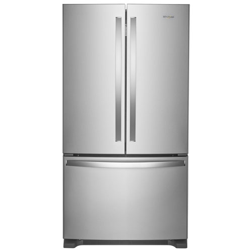 Whirlpool 36" 25.2 Cu. Ft. French Door Refrigerator w/ Water Dispenser- Stainless Steel