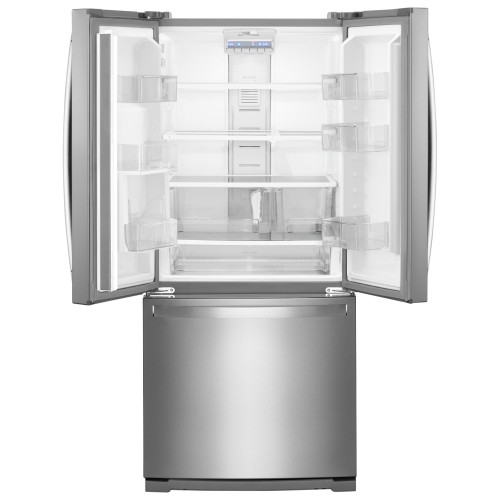 Whirlpool 30" 19.7 Cu. Ft. French Door Refrigerator with LED Lighting - Stainless Steel