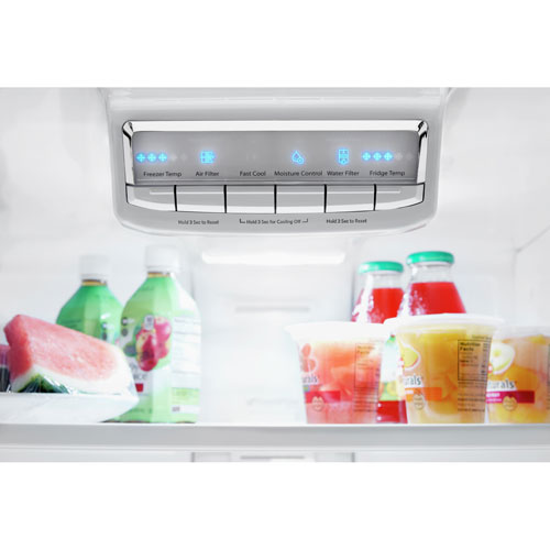 Whirlpool 30" 19.7 Cu. Ft. French Door Refrigerator with LED Lighting - Stainless Steel