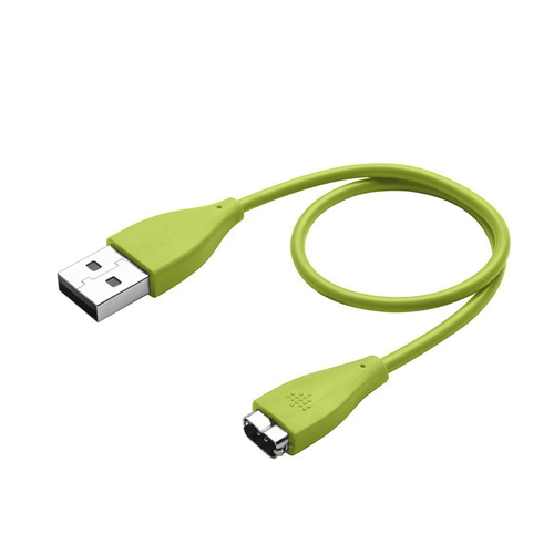 STRAPSCO  Replacement USB Charging Cable for Fitbit Hr Wireless Activity In In Green