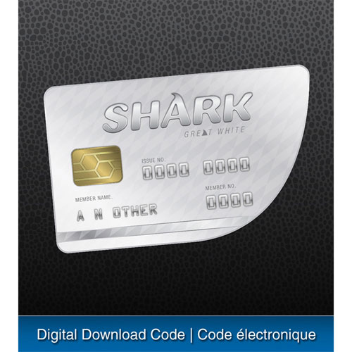 shark card digital code