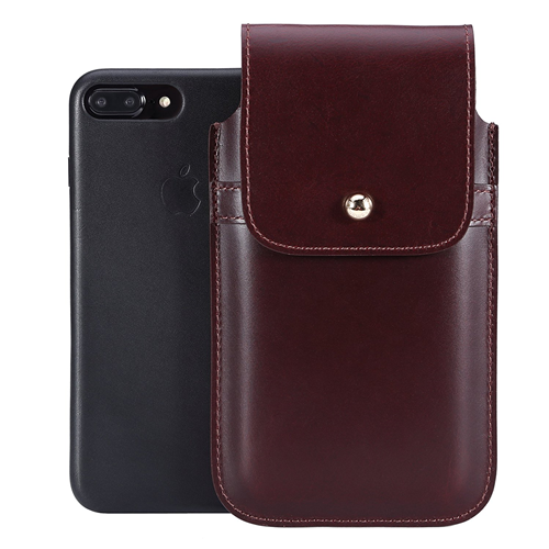 Image 1 de 6.. Blacksmith-Labs Holster Case for iPhone 6 Plus; iPhone 6s Plus, iPhone 7 Plus - Brown