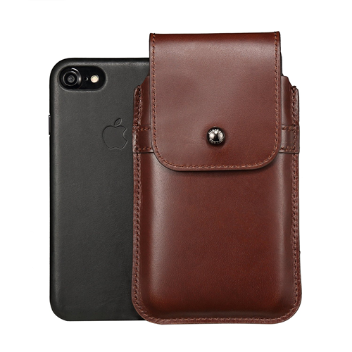 Blacksmith-Labs Holster Case for iPhone 6; iPhone 6s, iPhone 7 - Brown