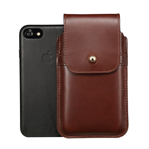 BLACKSMITH-LABS  Holster Case for Iphone 6; Iphone 6S, Iphone 7 - In Brown