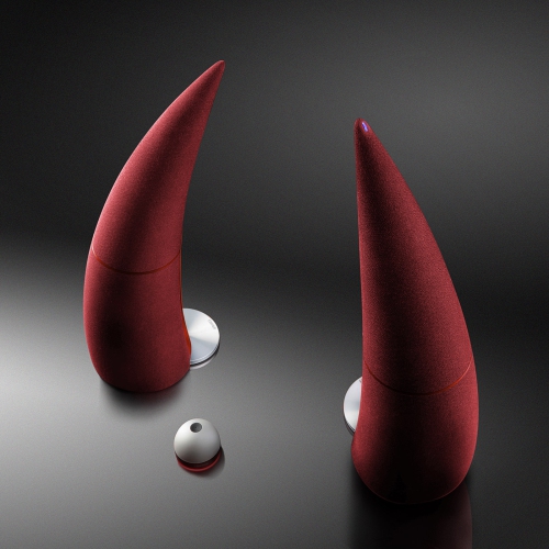 Edifier e30 Spinnaker Bluetooth Speakers with Subwoofer Output - Burgundy