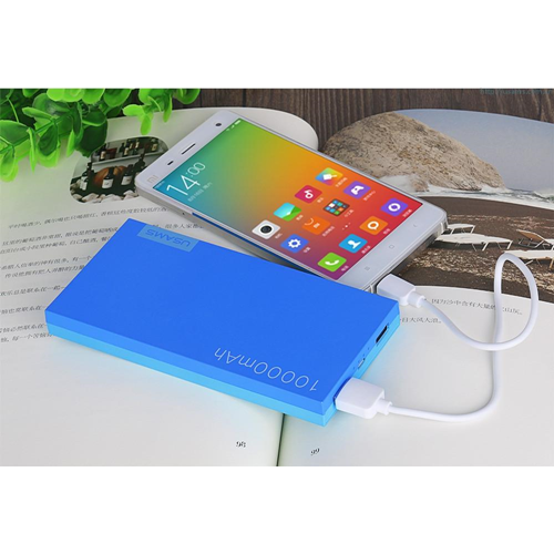 USAMS Portable Dual Port Power Bank 10,000mAh Fluorescent Colour