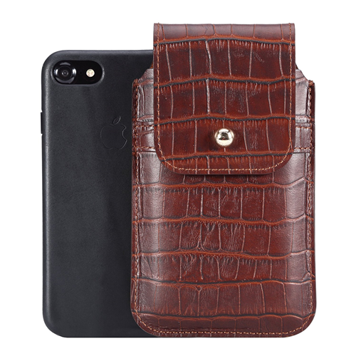 BLACKSMITH-LABS  Holster Case for Iphone 6; Iphone 6S, Iphone 7 - In Brown