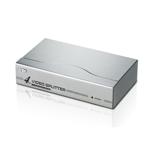 Aten Technology VS94A 4 Port Video Splitter with Support