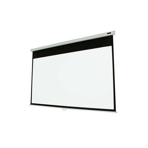 EluneVision 96" x 96” 1:1 Triton Manual Pull-Down Projector Screen