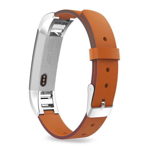 Genuine Leather Strap for Fitbit Alta in Brown