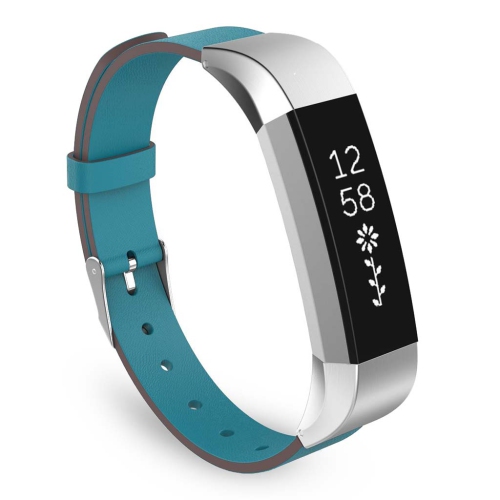 Genuine Leather Strap for Fitbit Alta in Blue