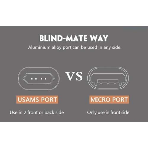 USAMS U-Knit Series Micro Reversible Cable Rose Colour