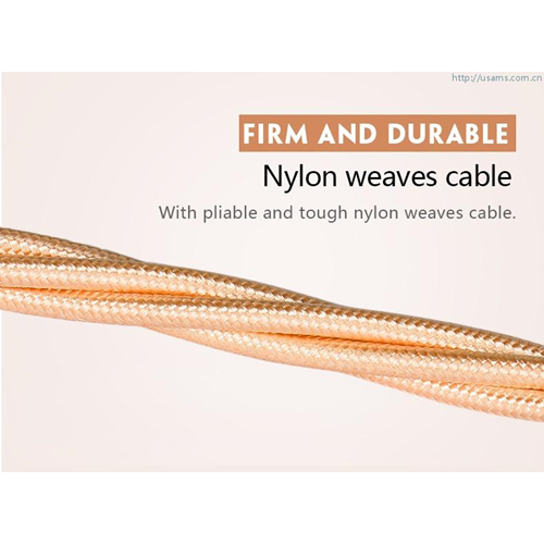 USAMS U-Knit Series Micro Reversible Cable Rose Colour