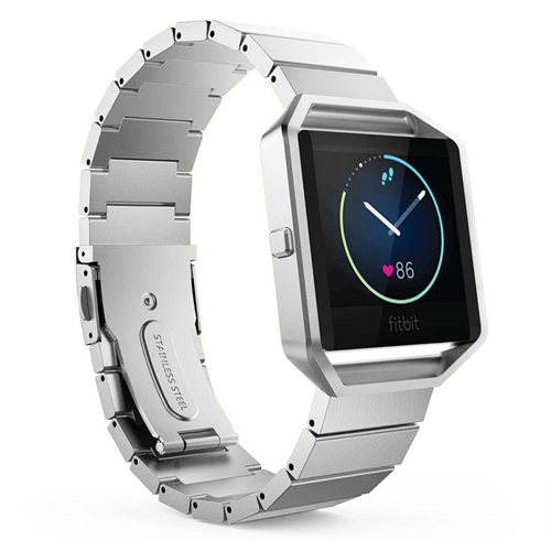 Fitbit Blaze Stainless Steel Wristwatch Strap