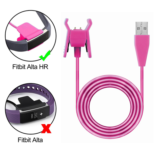 Fitbit Alta HR Charger Clip in Fuschia