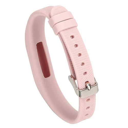 Fitbit Flex 2 Silicone Rubber w Polished Buckle in Lavender