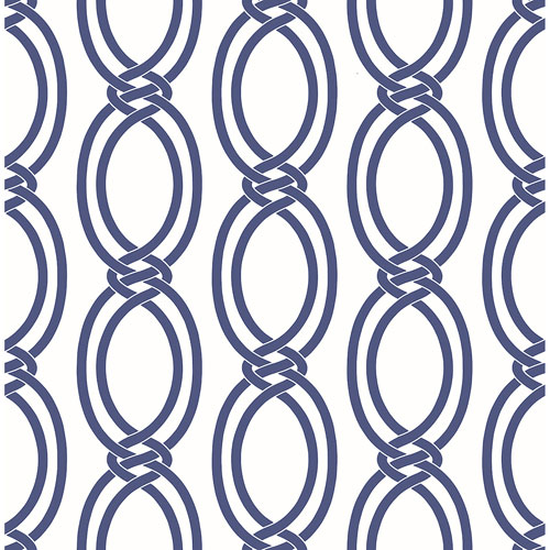 A-Street Prints Symetrie Geometric Stripe Wallpaper - Infinity Indigo |  Best Buy Canada