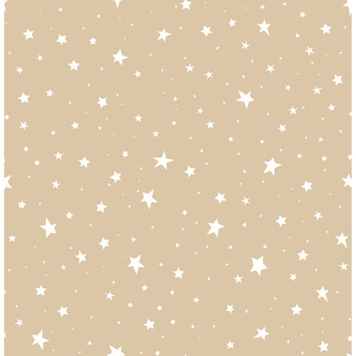 Brewster You Are My Sunshine Stars Wallpaper Gold