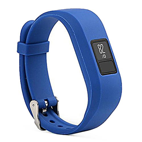 STRAPSCO  Silicone Strap for Garmin Vivofit 3 Smartwatch In In Sky Blue