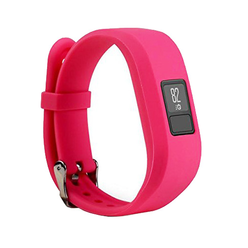 Bracelet en silicone pour Garmin Vivofit 3 Smartwatch en rose