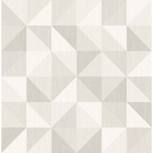 A-Street Prints Geometrie Puzzle Geometric Wallpaper - Light Grey | Best  Buy Canada