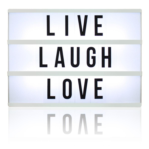 SHARPER IMAGE  Cinematic Light Box