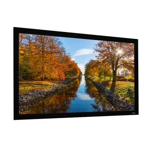 EluneVision Elara 92” 16:9 Fixed-Frame 1.1 Grey Projector Screen