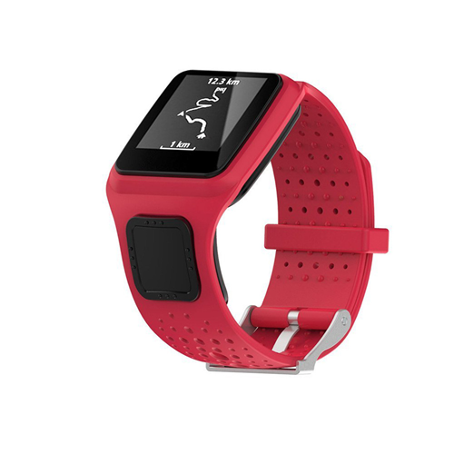 Silicone Strap For TomTom Runner in Red