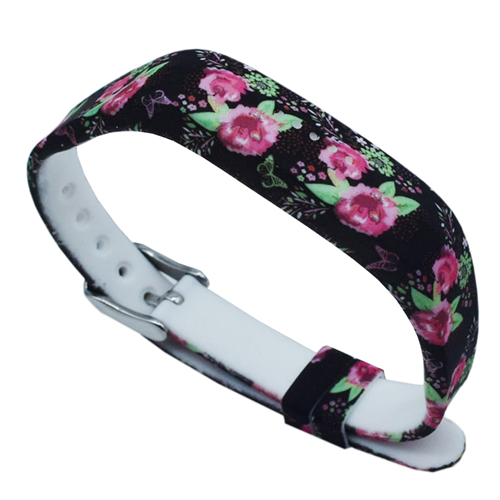 Fitbit Silicone Strap for Flex 2 in Roses Pattern
