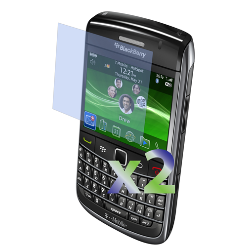 Étui protecteur d'écran d'Exian pour BlackBerry Bold 9700 - antireflet