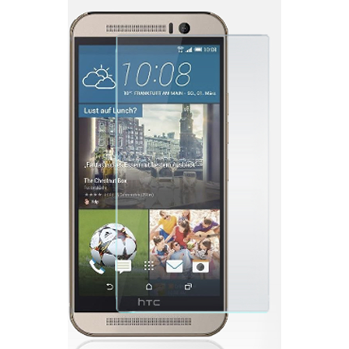 Protecteur d'écran en verre trempé d'Exian pour One M9 de HTC, transparent